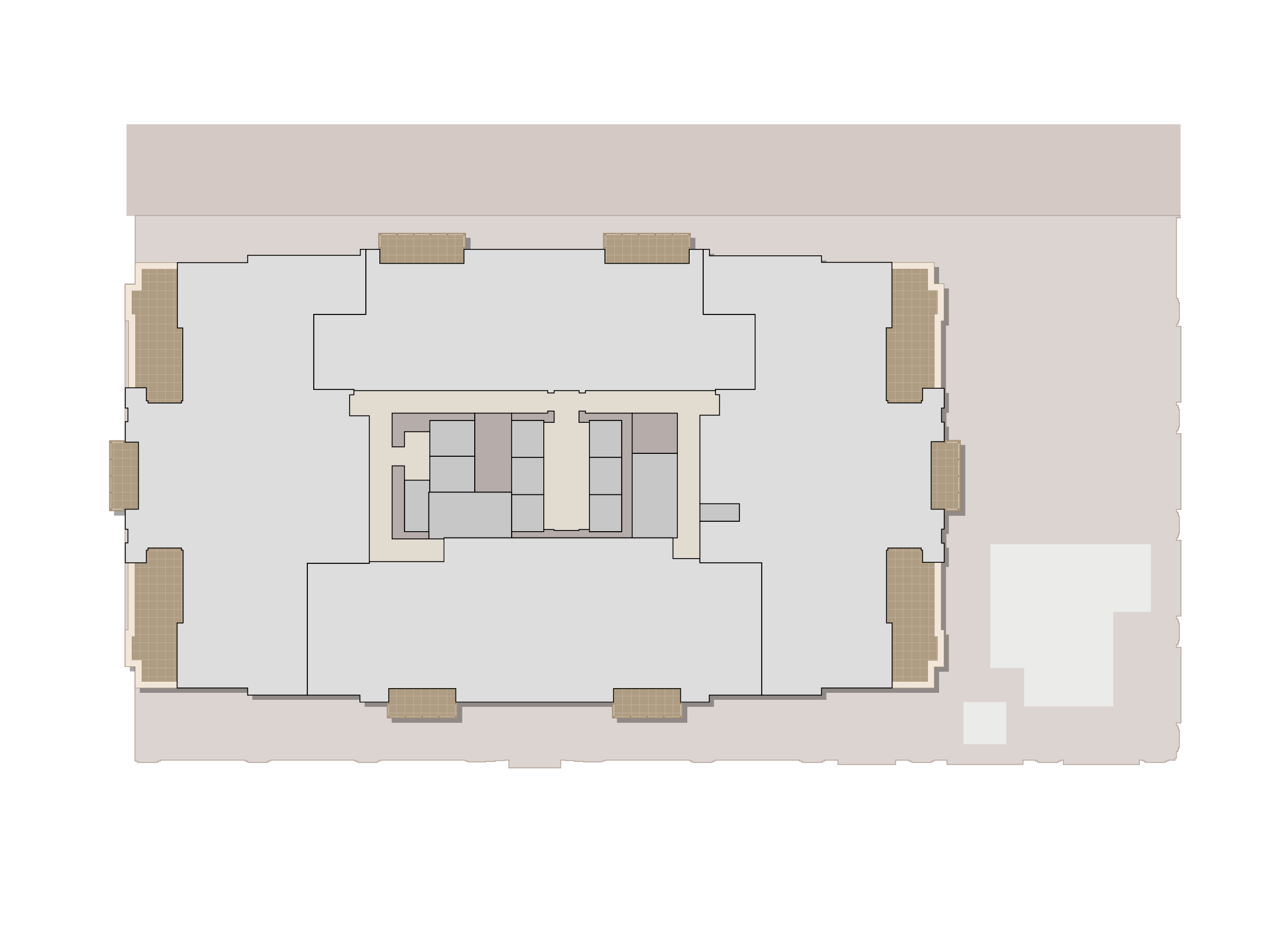 Site Plan penthouse level