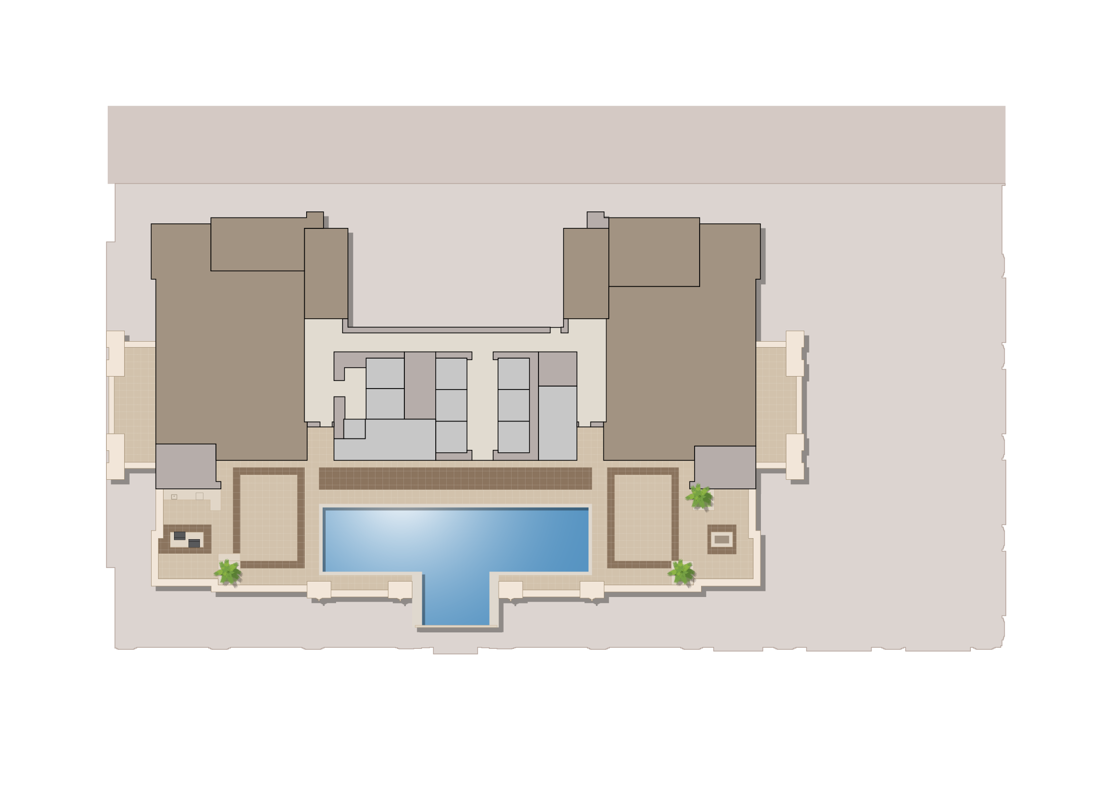 Site Plan rooftop level