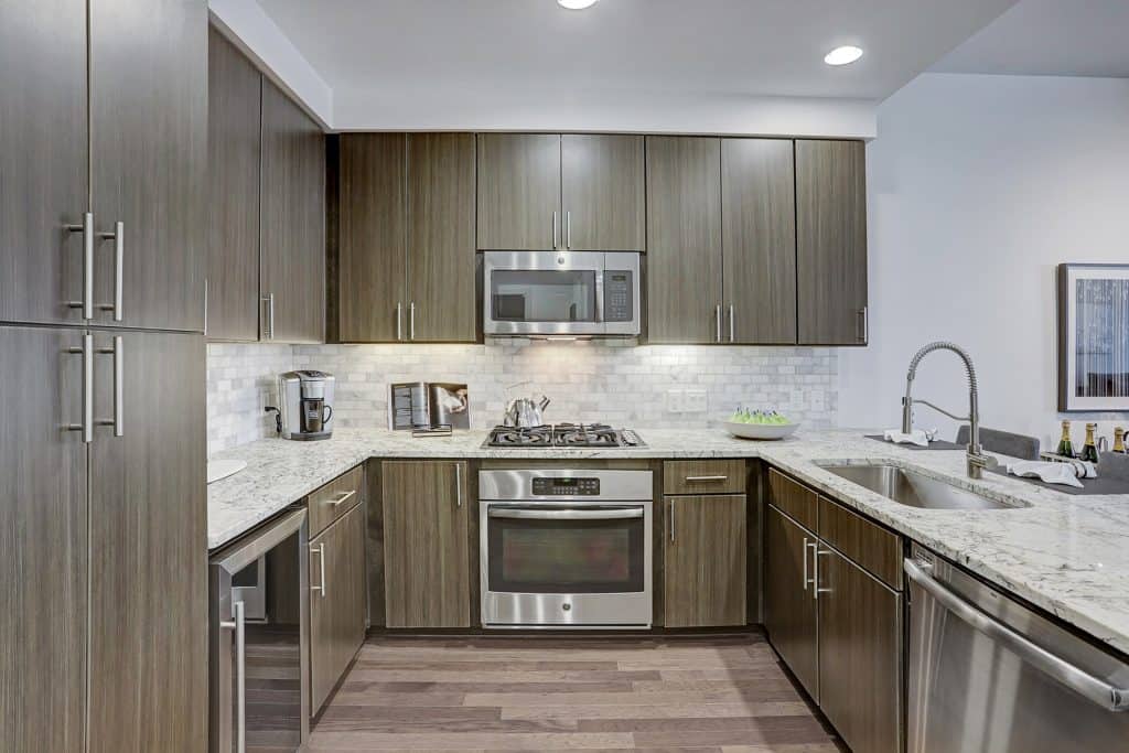 Market Square Tower Residence A Kitchen