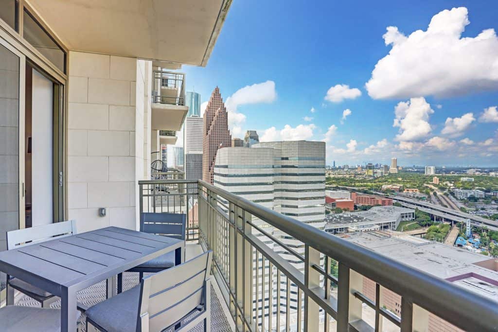 Market Square Tower Residence F Balcony